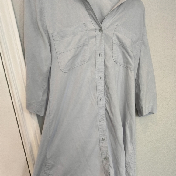 Cloth and stone button up dress - Picture 3 of 4